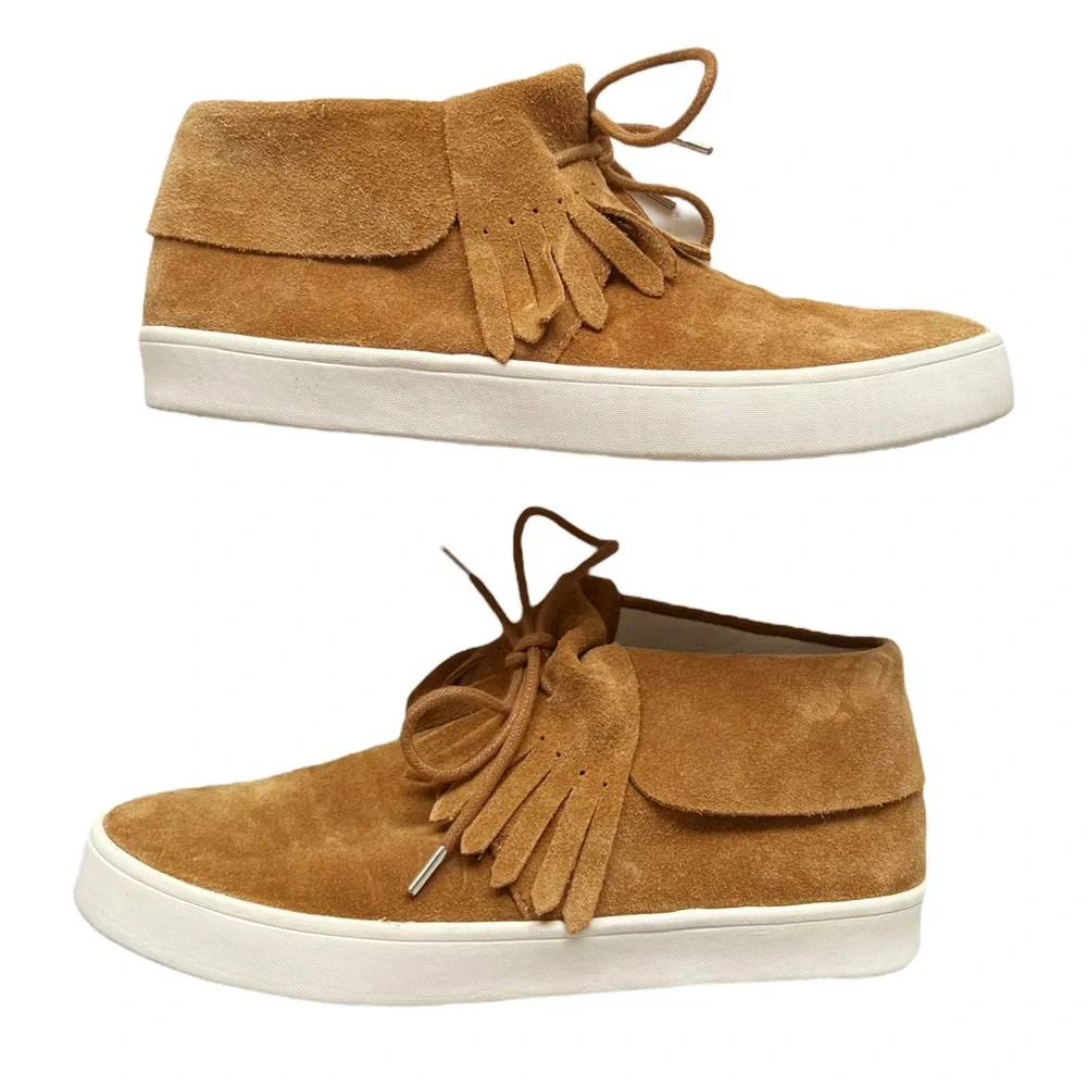 Derek Lam 10 Crosby Luca Suede Fringe Sneaker | 6 - Picture 2 of 11